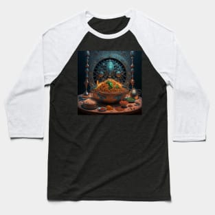 Beautiful Biryani Art Baseball T-Shirt